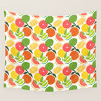 Citrus Harvest Wall Tapestry Gallery Image 4
