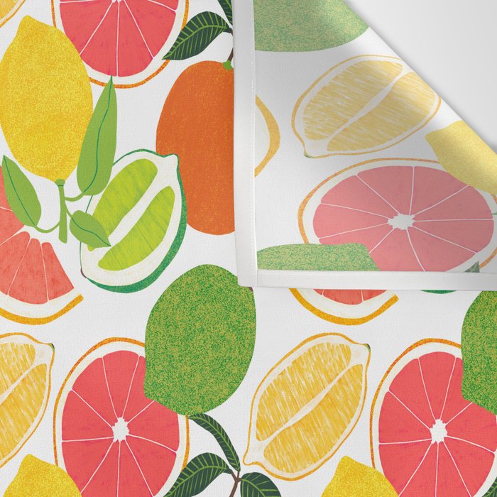 Citrus Harvest Wall Tapestry Gallery Image 3