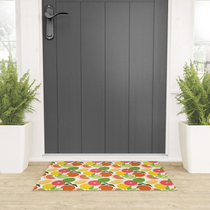 Citrus Harvest Welcome Mat Gallery Image 3