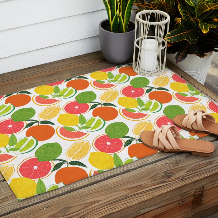 Citrus Harvest Outdoor Rug Gallery Image 2
