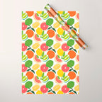 Citrus Harvest Wrapping Paper Gallery Image 1