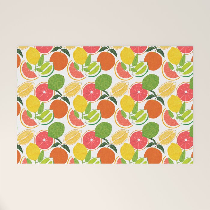Citrus Harvest Welcome Mat Gallery Image 1