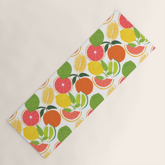 Citrus Harvest Yoga Mat Gallery Image 1