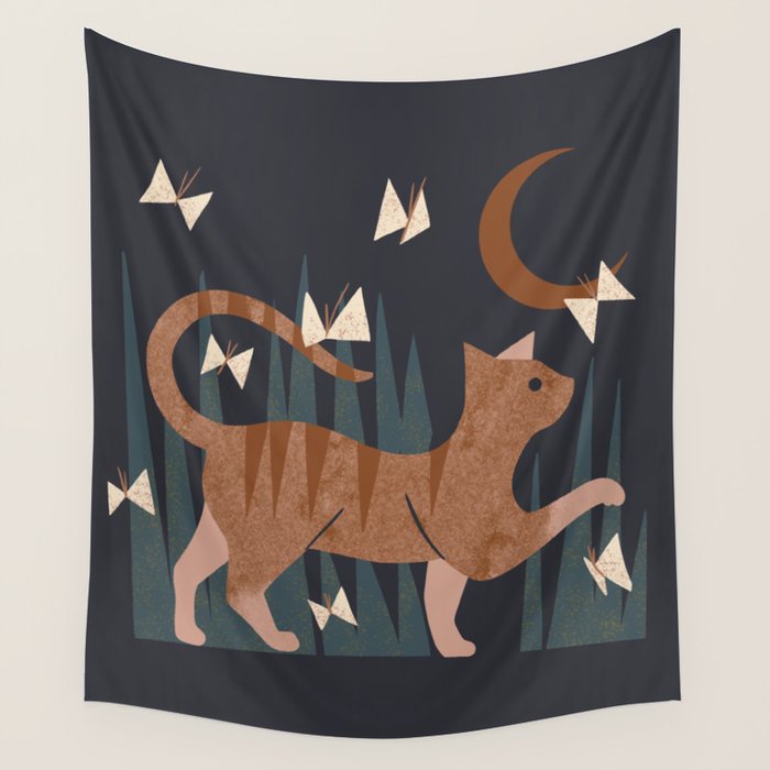 Night Hunter Wall Tapestry Gallery Image 4