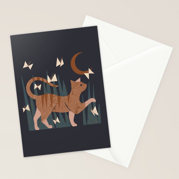Night Hunter Stationery Card Gallery Image 2