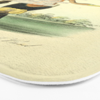 Bird Divinations: Snake Bird (about: almanacofbirds.org) Bath Mat Gallery Image 3