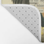 Bird Divinations: Snake Bird (about: almanacofbirds.org) Bath Mat Gallery Image 2