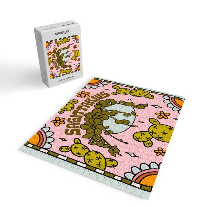 Sagittarius Cactus Jigsaw Puzzle Gallery Image 2