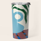 Blossoms on clay Travel Mug Gallery Image 2
