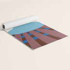 Blossoms on clay Yoga Mat Gallery Image 2