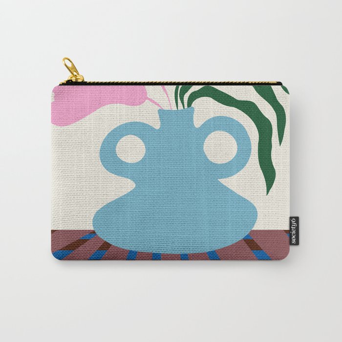 Blossoms on clay Carry All Pouch Gallery Image 1
