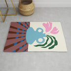 Blossoms on clay Rug Gallery Image 1