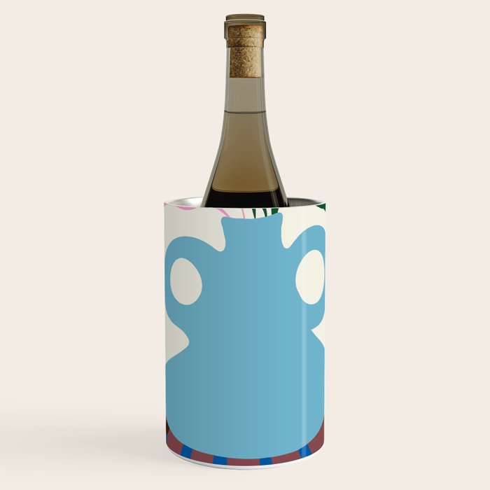 Blossoms on clay Wine Chiller Gallery Image 1