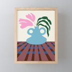 Blossoms on clay Mini Art Print Gallery Image 1