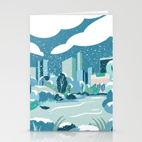 Winter in New York Stationery Card Gallery Image 1