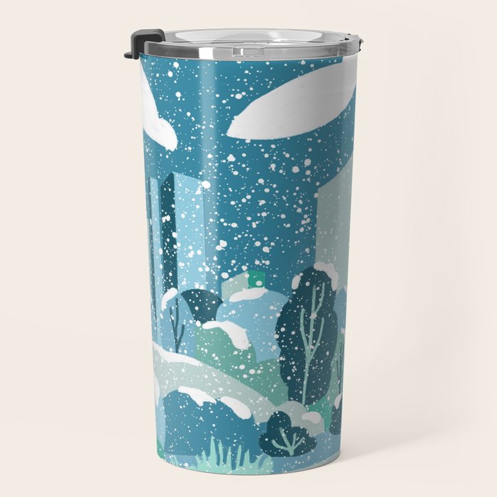 Winter in New York Travel Mug Gallery Image 3