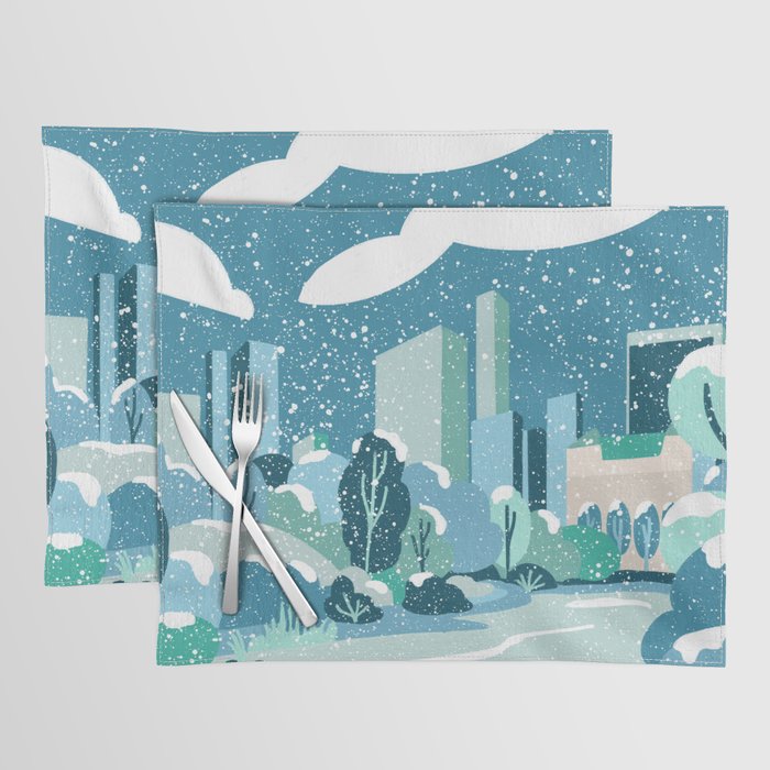Winter in New York Placemat Gallery Image 1