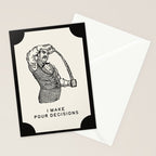 I Make Pour Decisions - Funny Cocktail Bar Stationery Card Gallery Image 2