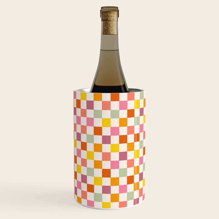 Candy Checkerboard  Wine Chiller Gallery Image 3