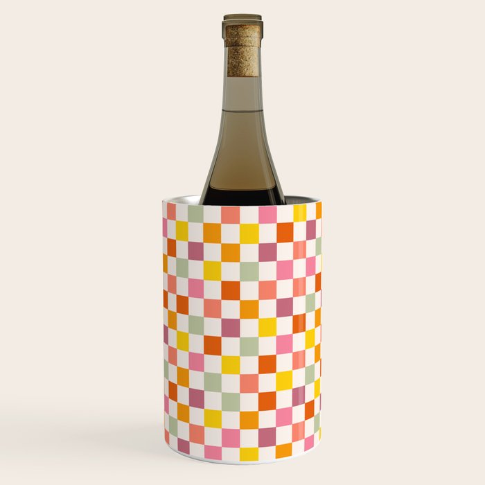 Candy Checkerboard  Wine Chiller Gallery Image 1