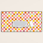 Candy Checkerboard  Desk Mat Gallery Image 1