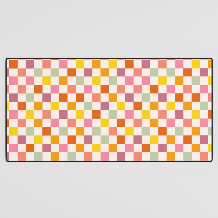 Candy Checkerboard  Desk Mat Gallery Image 3