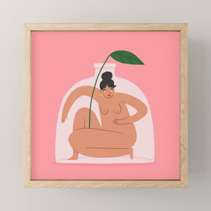 Body Positive Mini Art Print Gallery Image 1