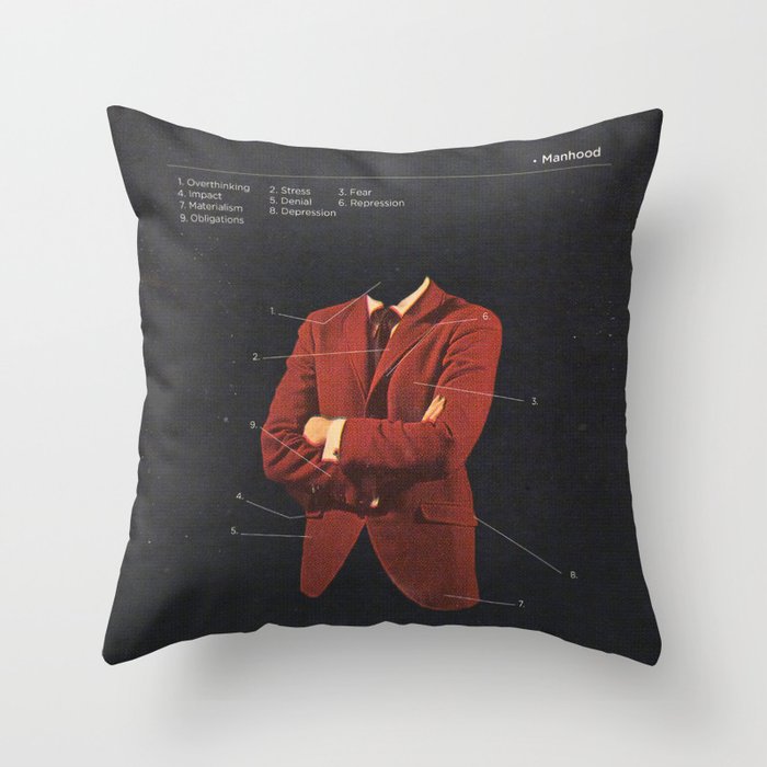 Manhood Throw Pillow Gallery Image 6