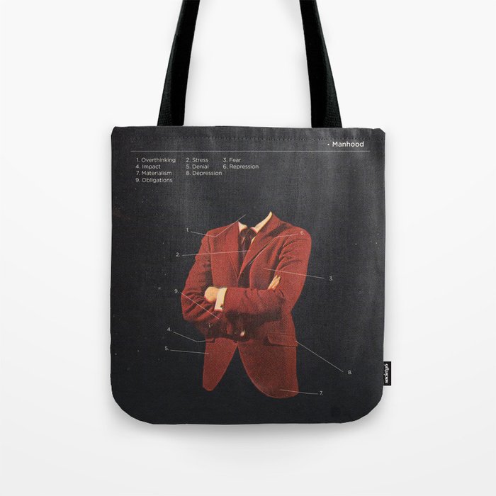 Manhood Tote Bag Gallery Image 1