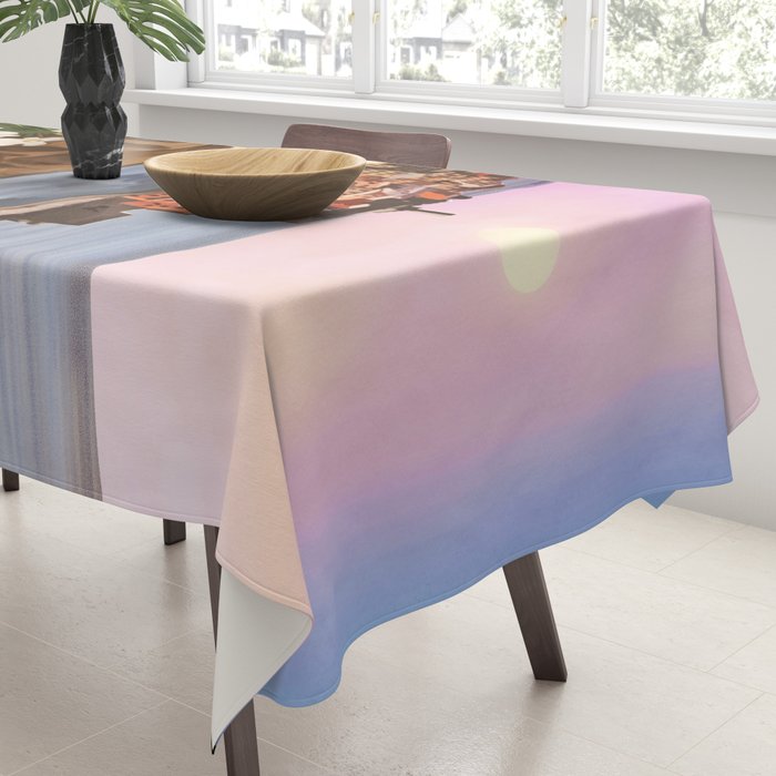 Whiskers in the Wildflowers Tablecloth Gallery Image 3