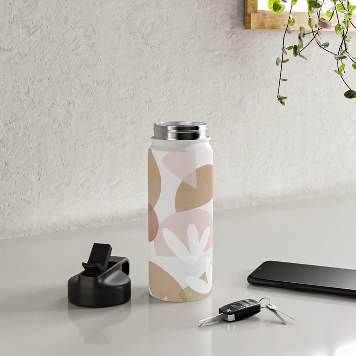 Minimal Autumnal Dance 1 Water Bottle Gallery Image 4