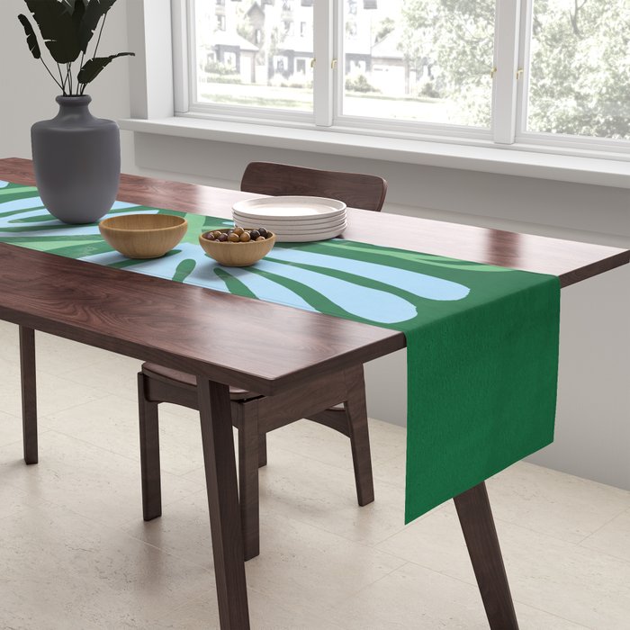 Moonstone & Crusoe: Les Fleurs | Flower Market Color Series 01 Table Runner Gallery Image 2