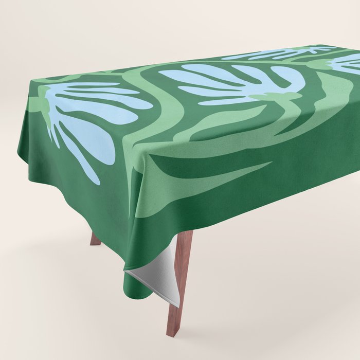 Moonstone & Crusoe: Les Fleurs | Flower Market Color Series 01 Tablecloth Gallery Image 1