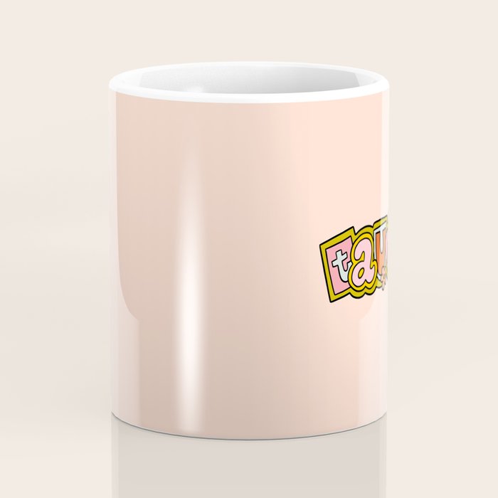 Taurus Doodle Letters Coffee Mug Gallery Image 4