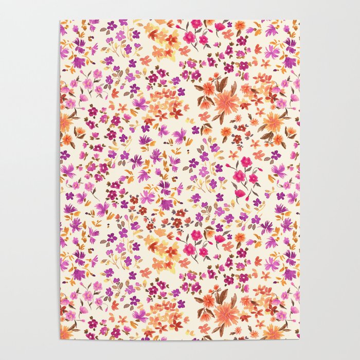 Pink summer blooming Poster Gallery Image 1