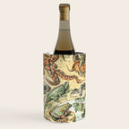 Reptiles II by Adolphe Millot // XL 19th Century Snakes Lizards Alligators Science Textbook Artwork Wine Chiller Gallery Image 3