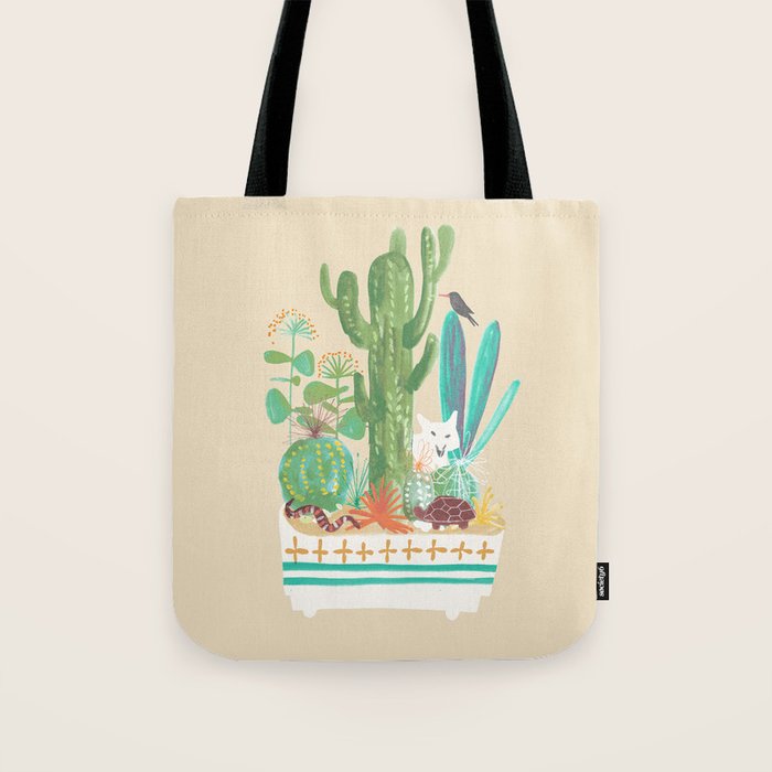 Desert planter Tote Bag Gallery Image 1