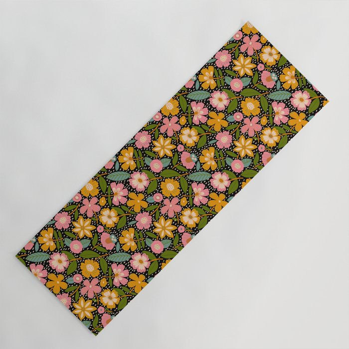 Floral Jungle  Yoga Mat Gallery Image 1