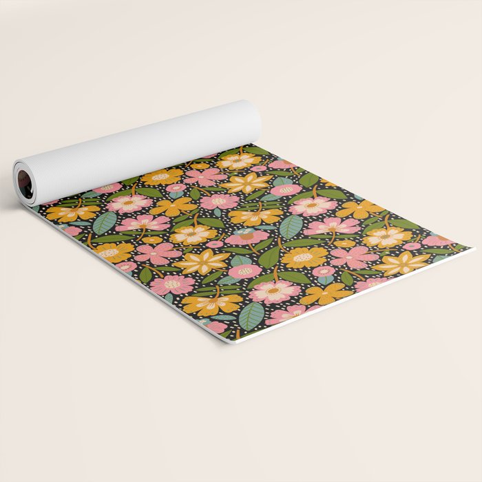 Floral Jungle  Yoga Mat Gallery Image 2
