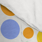Colorful polka dot circle cartoon pattern Comforter Gallery Image 4