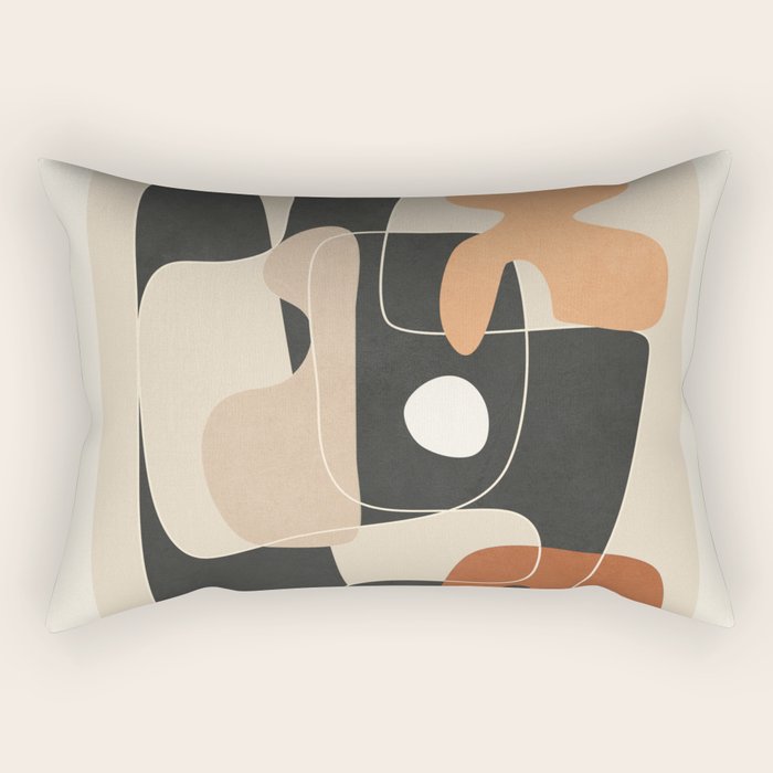 Organic Rhythms 7 Rectangular Pillow Gallery Image 1