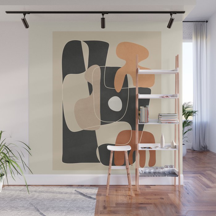 Organic Rhythms 7 Wall Mural Gallery Image 1