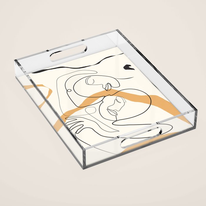 Character Faces 03 Acrylic Tray Gallery Image 1