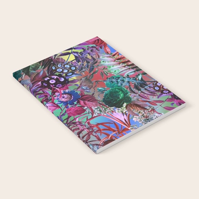 Multicolor Floral Pattern Notebook Gallery Image 1