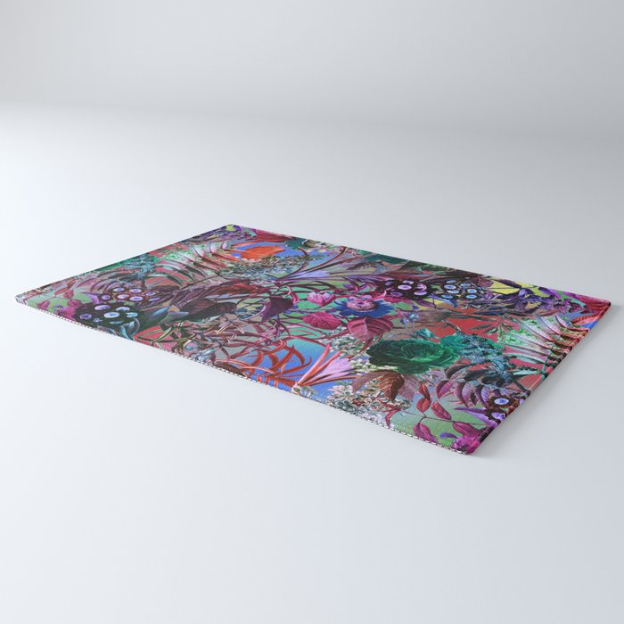 Multicolor Floral Pattern Rug Gallery Image 3