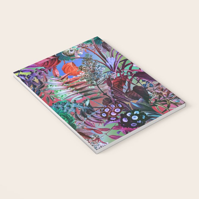 Multicolor Floral Pattern Notebook Gallery Image 3