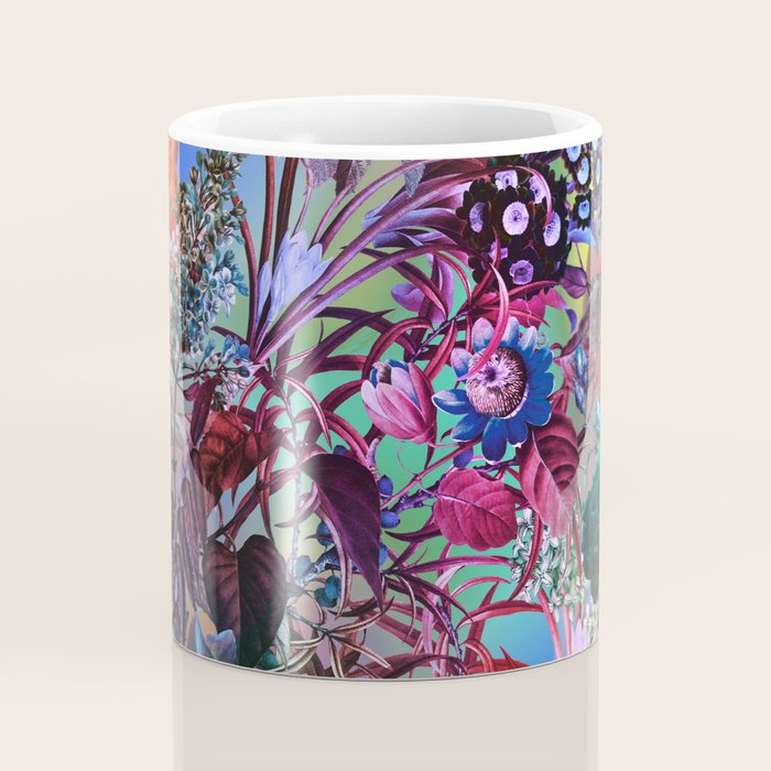 Multicolor Floral Pattern Coffee Mug Gallery Image 4