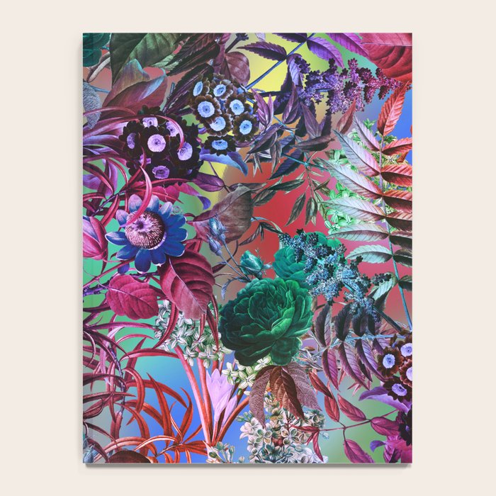Multicolor Floral Pattern Notebook Gallery Image 4