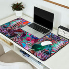 Multicolor Floral Pattern Desk Mat Gallery Image 2