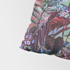 Multicolor Floral Pattern Pillow Sham Gallery Image 4
